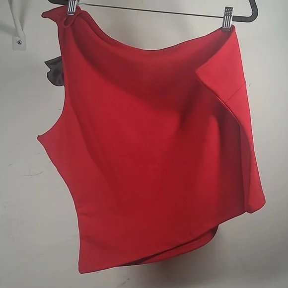 NY&C Women's One shoulder Top - Picture 5 of 5